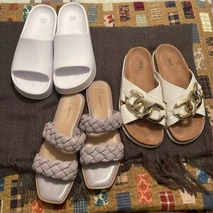 Bundle of Slide Style Sandals